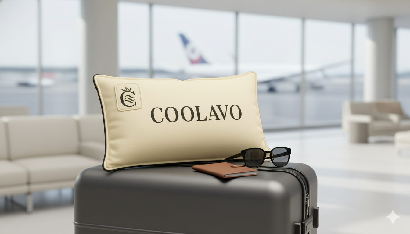 Coolavo Luxury Cooling Travel Pillow