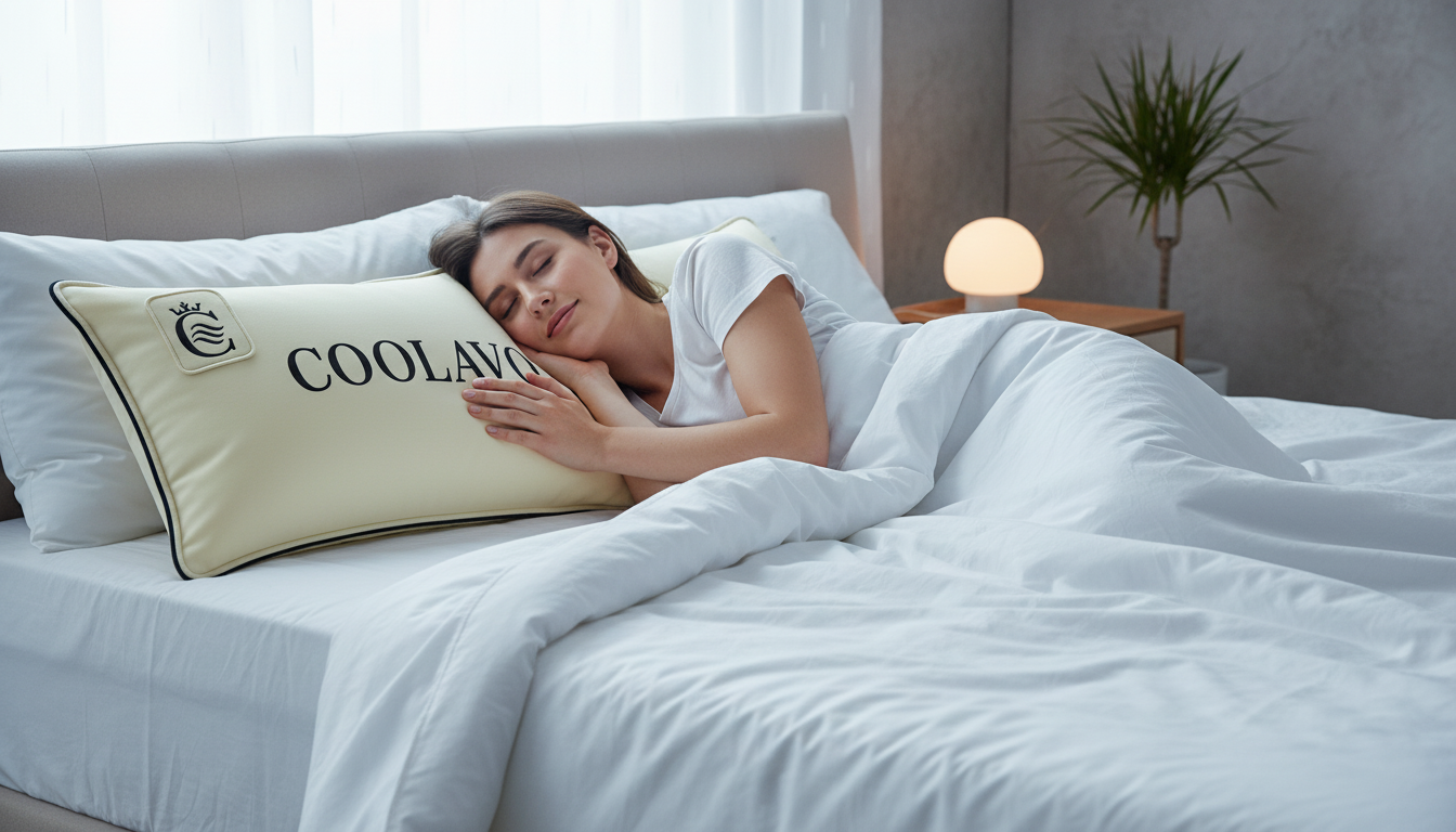 Coolavo Luxury Cooling Travel Pillow